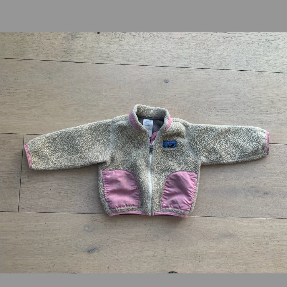 Patagonia Baby Fleece Jacket 18months Retro